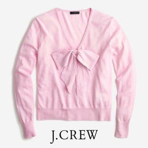 J.Crew Merino wool Bow Sweater NWT